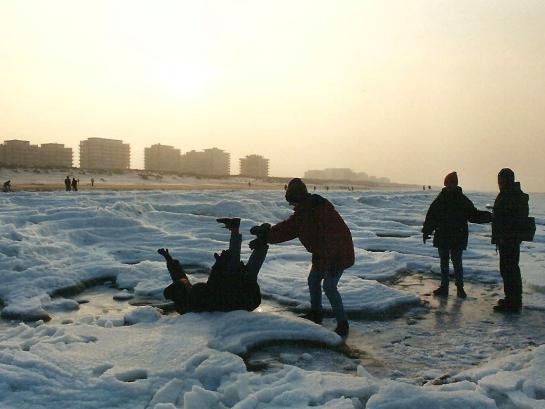 winter in De Panne