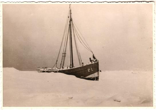 Pannepost P1 in de winter