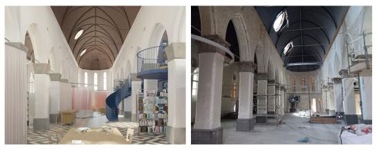 Middenbeuk: ontwerp en werf