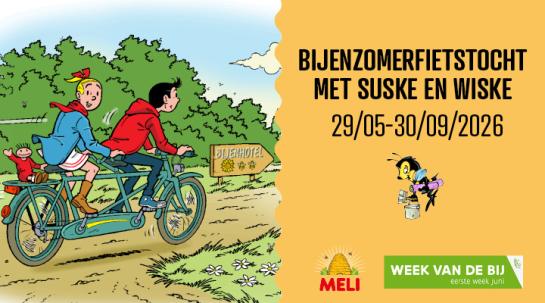 Promobeeld Bijenzomerfietstocht - 29/5/2026 tot 30/9/2026
